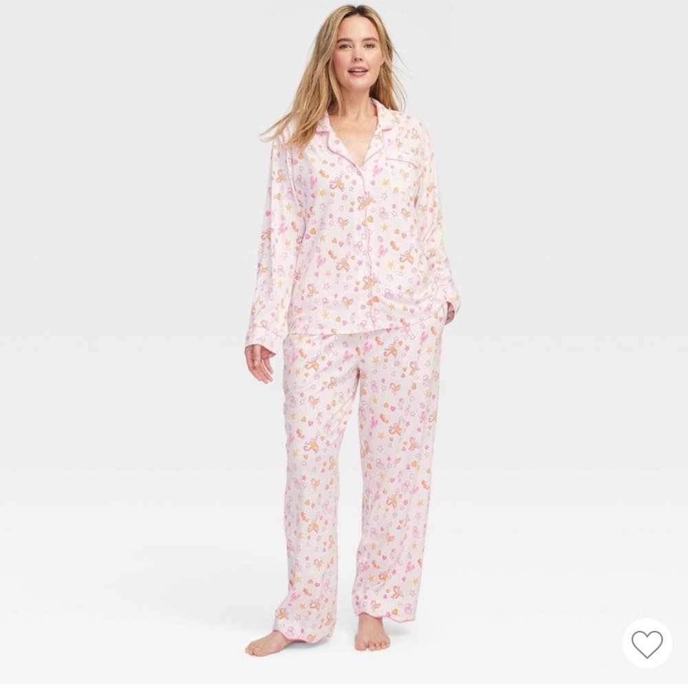 Roller Rabbit x Target Sea Life Pajamas Pink Monkey Size Medium - NWT